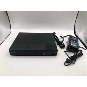Sony BDP-S1700 Blu-Ray DVD 1080p Player W/ Power Adapter NO REMOTE - Tested